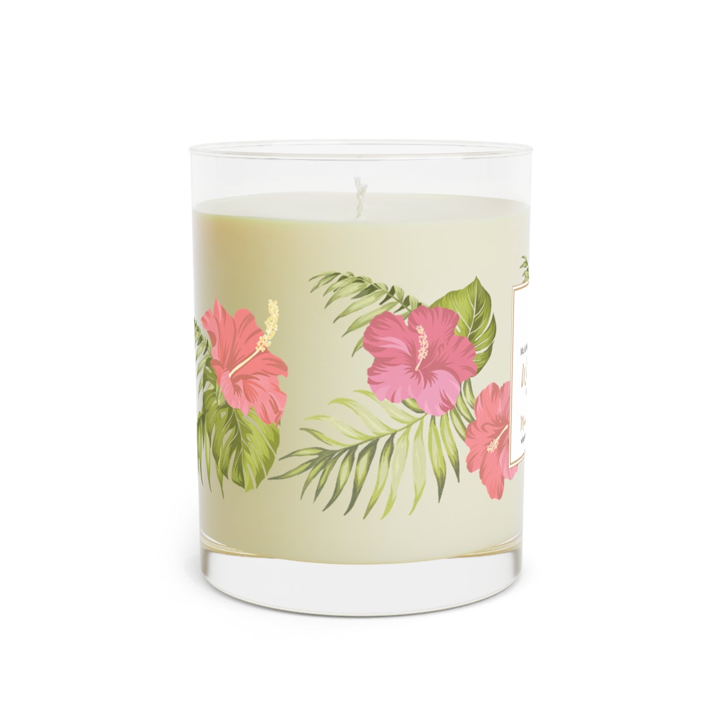 NEW!! Personalized Tropical Candle