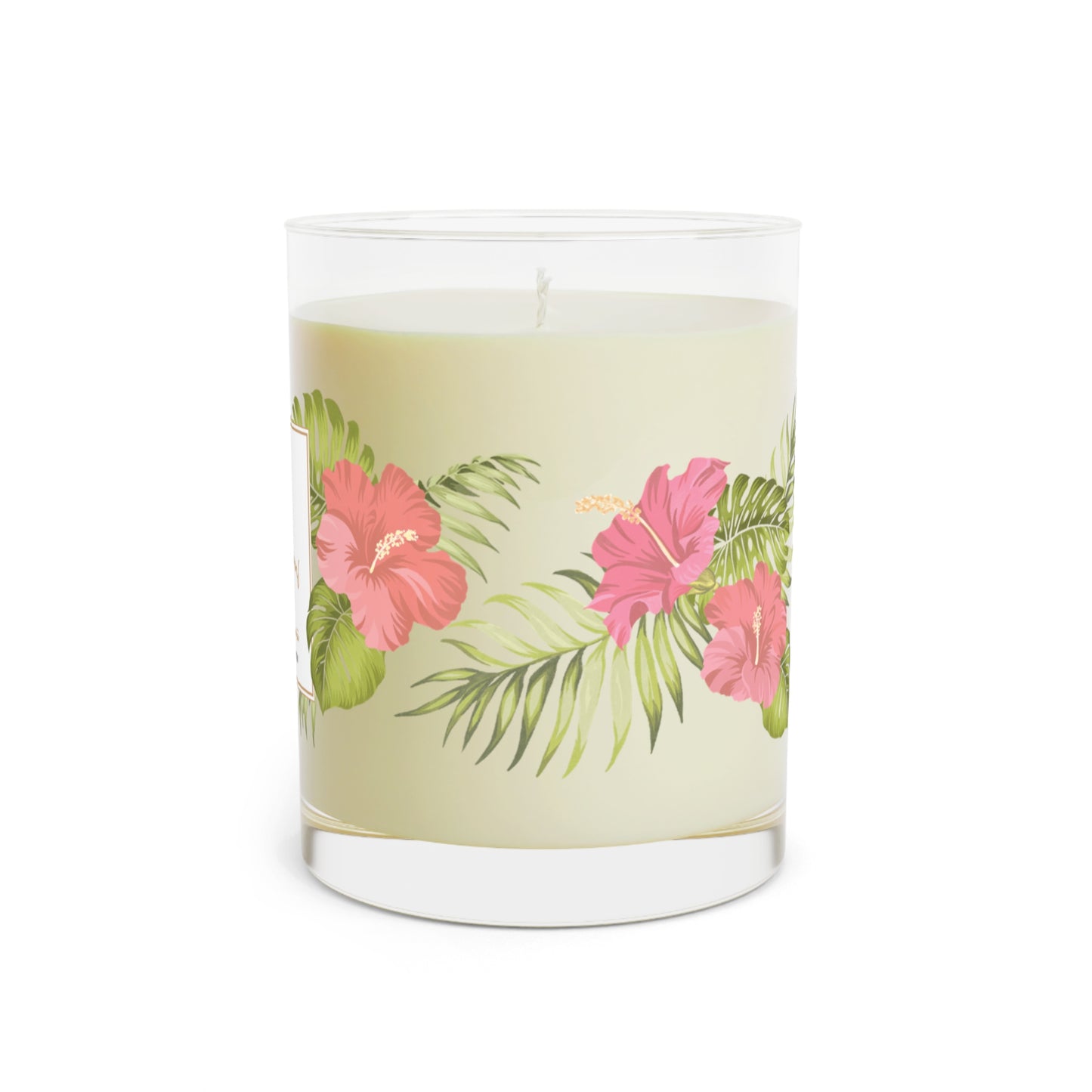 NEW!! Personalized Tropical Candle